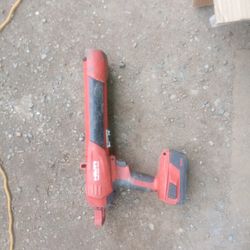 Hilti  HDE 500-A22 cordless adhesive mortar dispenser.