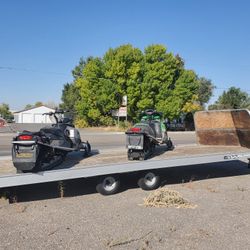 SNOWMOBILE TRAILER ALUMAWELD 4-PLACE  Thumbnail