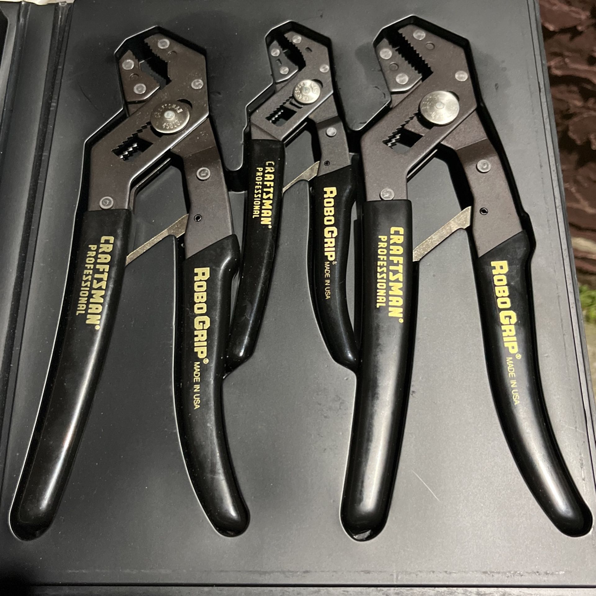 Three Piece Set, Craftsman, Professional, Robo, Grip Adjustable Set