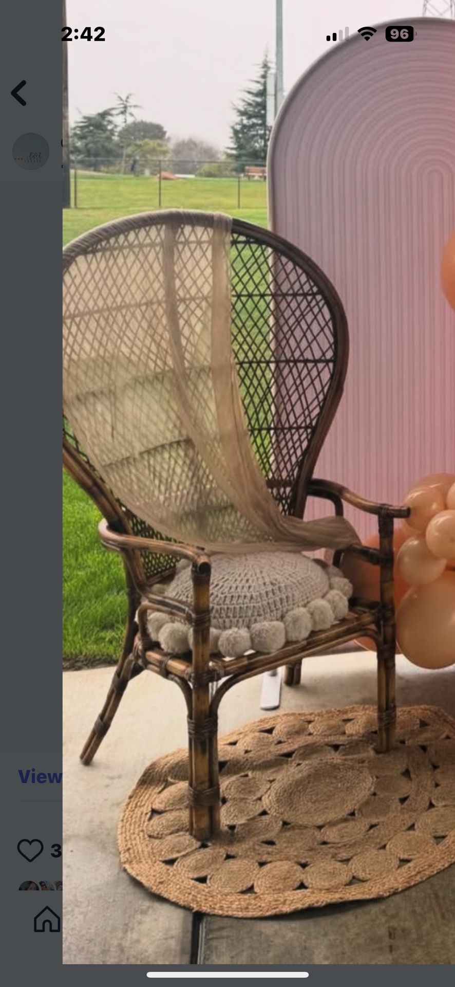 Wicker Chair Vintage