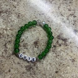Green “cute” Bracelet 