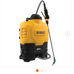 Battery Powered Backpack Sprayer - Dewalt - BRAND NEW
