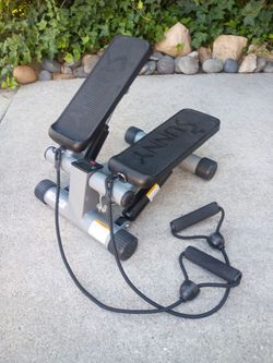 Sunny Mini Stepper Stair Step Workout Machine with Resistance Bands Excellent Condition