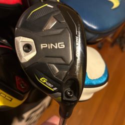 A Mint Ping G430 Senior 3 Hybrid. Golf Clubs 
