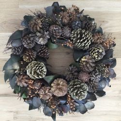 WREATH 20”x 20”