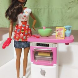 Barbie Bakery Chef Doll & Playset