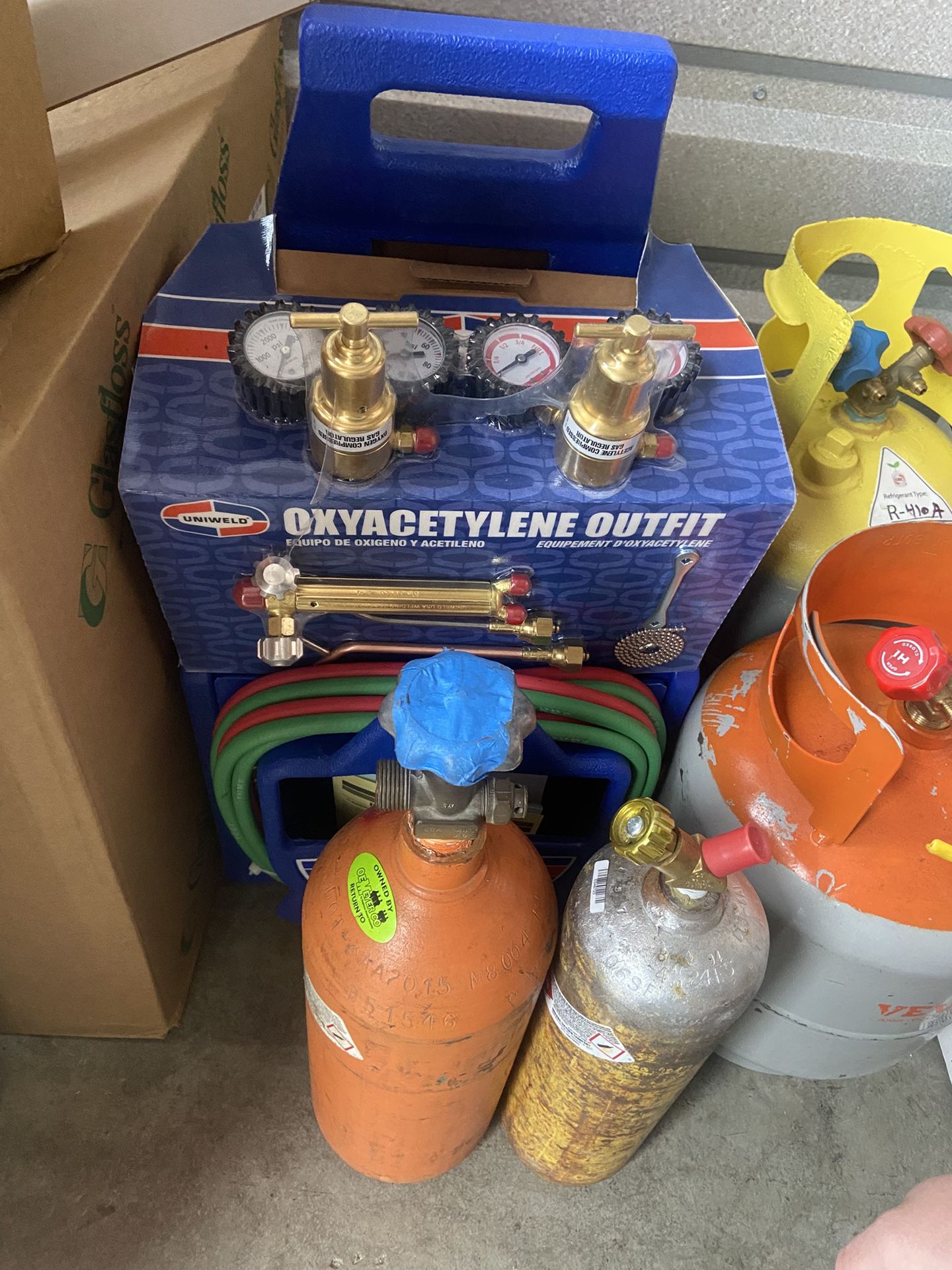 Centurion WELD & BRAZE OUTFIT KC100P with 511 Stand