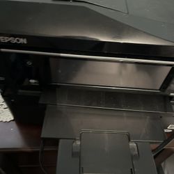 Epson All-In-One Printer Print Scanned Copies Works Great Just Needs Toner