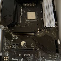 MSI B550 w/ Ryzen 7 5700X RAM Included