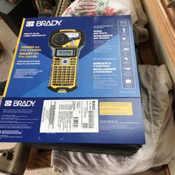 New Brady Label Maker Kit