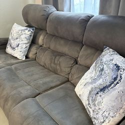 Full set Reclining Couches with LED lights