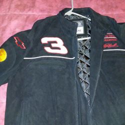 Dale Earnhardt , Suede Jacket ,  Size M