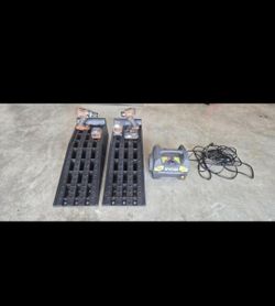 Rigid Drill Sets, Car Ramp & Ryobi Powerwash