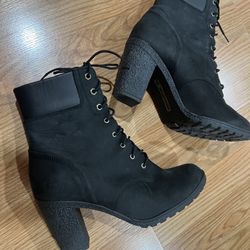 Timberland Waterproof Leather Lace Up Boots