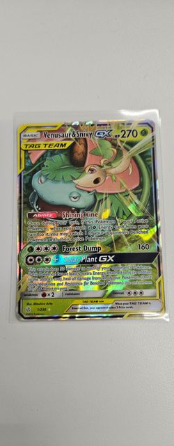 Venusaur & Snivy GX Tag Team